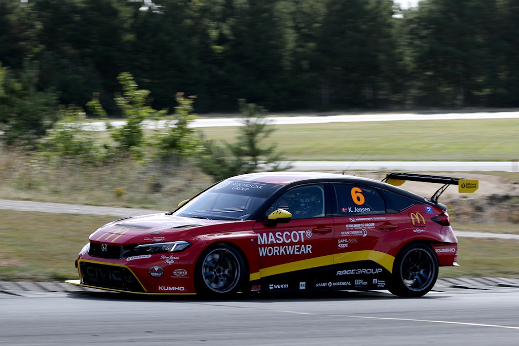 Kasper H. Jensen. 
(Foto: Motorsporten.dk)